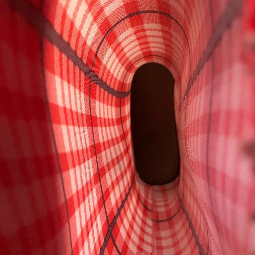 Carolina Hurricanes NHL Plaid Red White Black Snow Rain Winter Game Day Boots - Picture 6 of 7